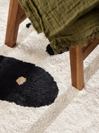 Hanse Home Snuggle Barnmatta Patsy creme svart