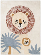 Hanse Home Snuggle Barnmatta Leander creme flerfärgad
