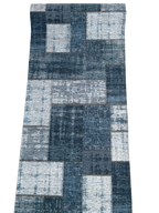 Patch Jeans-blå