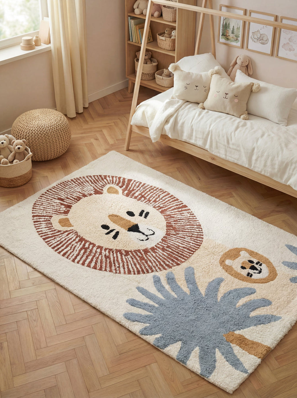 Hanse Home Snuggle Barnmatta Leander creme flerfärgad