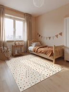 Hanse Home Adventures Barnmatta Konfetti creme flerfärgad