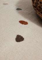 Hanse Home Adventures Barnmatta Funny Dots creme flerfärgad