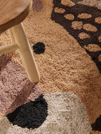 Hanse Home Snuggle Barnmatta Roary brun flerfärgad