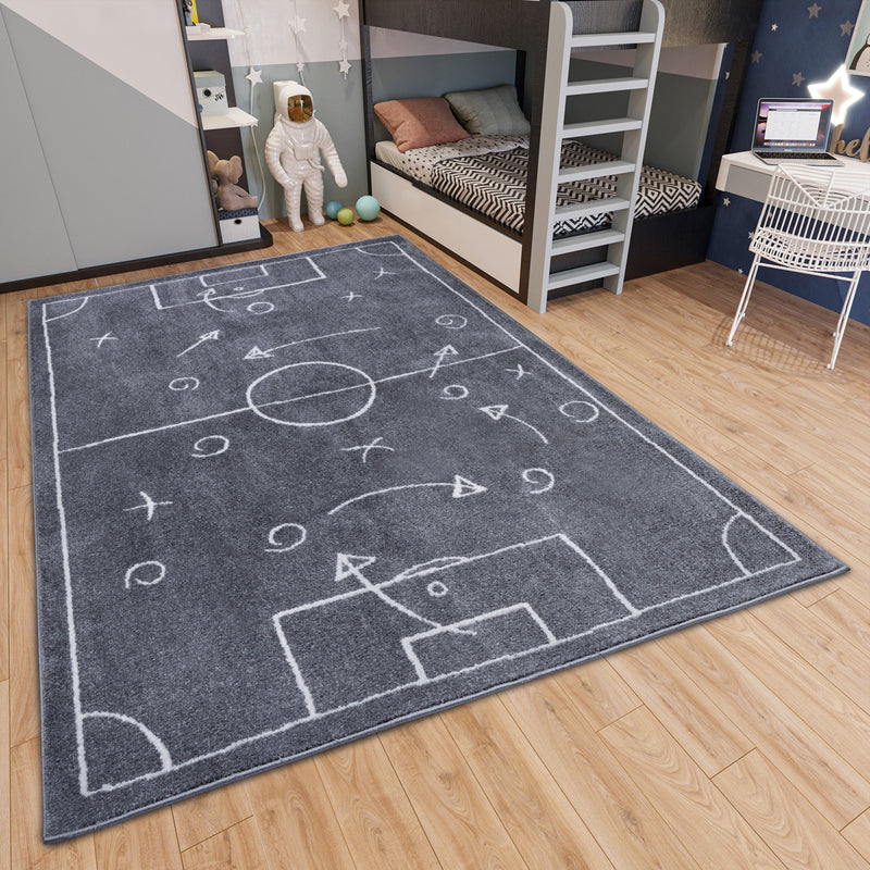 Hanse Home Adventures Barnmatta Gameplan mörkgrå