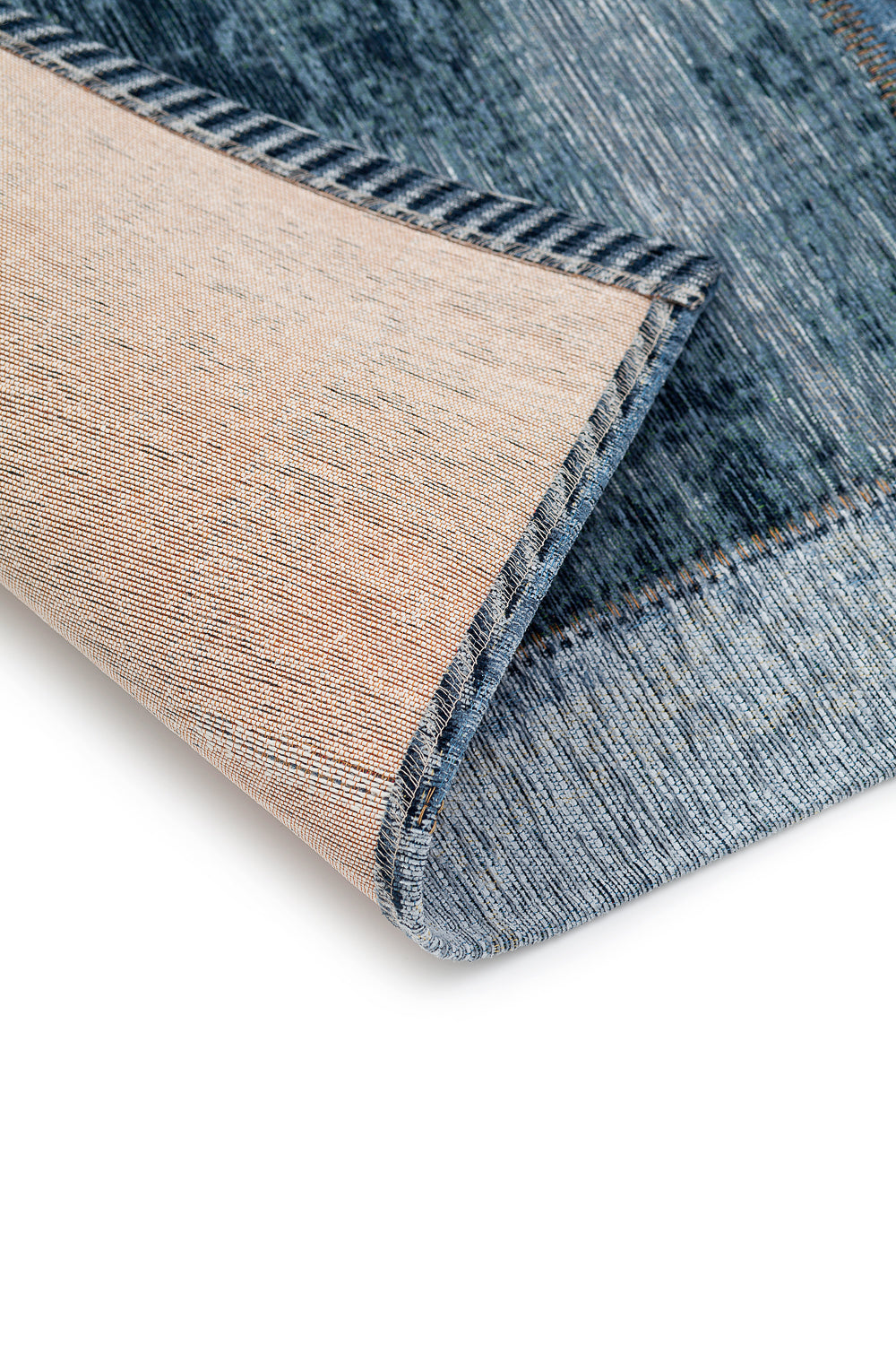 Patch Jeans-blå