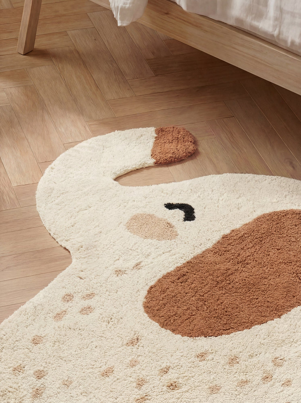 Hanse Home Snuggle Barnmatta Emmi creme flerfärgad