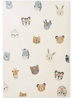 Hanse Home Adventures Barnmatta Tiny Zoo creme flerfärgad