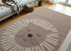Hanse Home Adventures Barnmatta Happy Lion beige creme