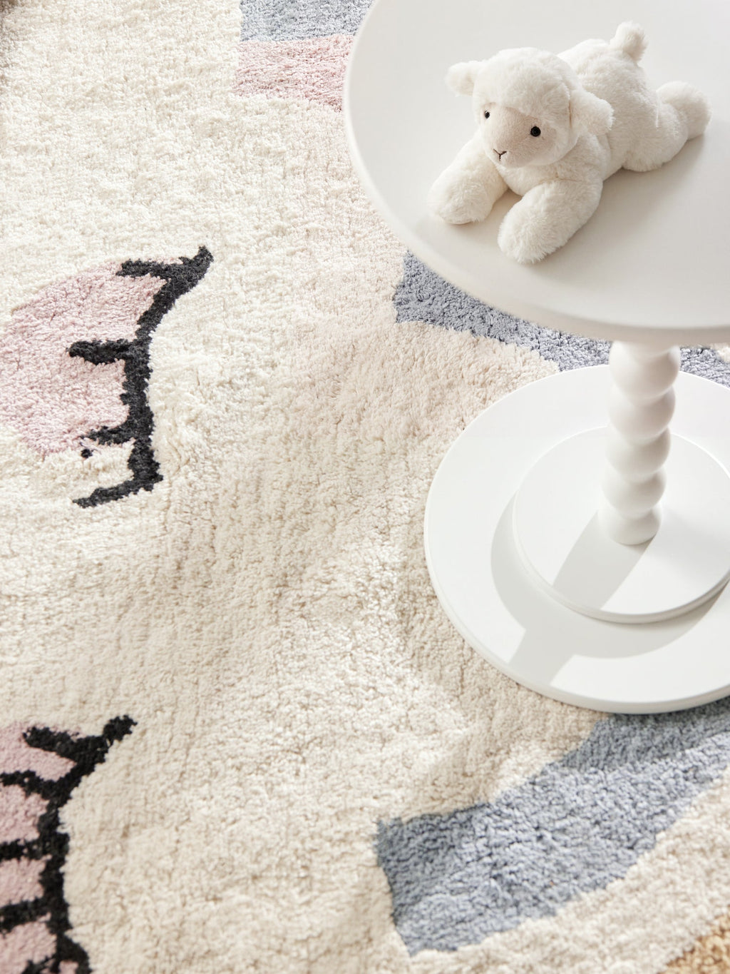 Hanse Home Snuggle Barnmatta Nappi creme flerfärgad